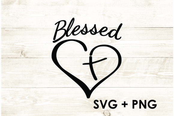 Blessed Heart Jesus Christian Graphics for Crafts