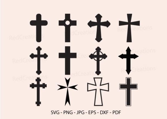 Christian Crosses Clipart: Graphics & Crafts Review