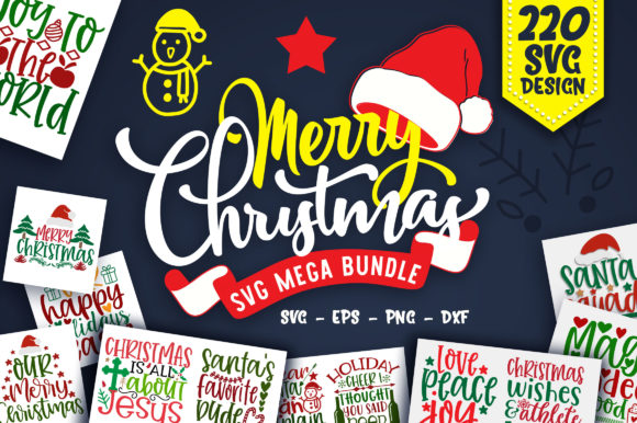 Christmas Design Mega Bundle: Graphics & Crafts for Sellers