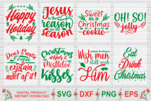 Christmas Quotes Design Bundle for Graphics & Crafts