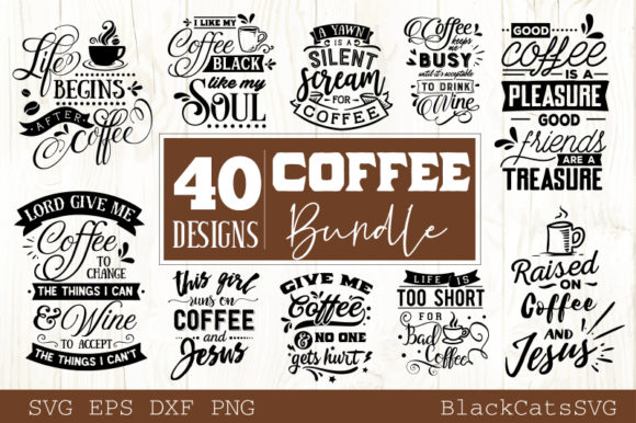 Coffee Bundle 40 Designs: Graphics & Crafts Review