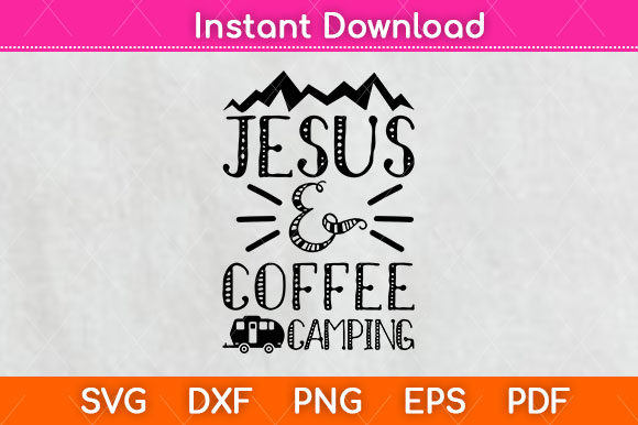 Fun Jesus and Coffee and Camping Outdoor Graphics Review