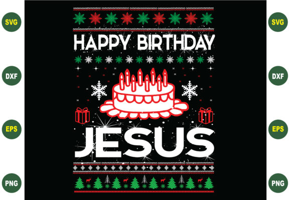 Happy Birthday Jesus Christmas: Graphics & Crafts Brand Review