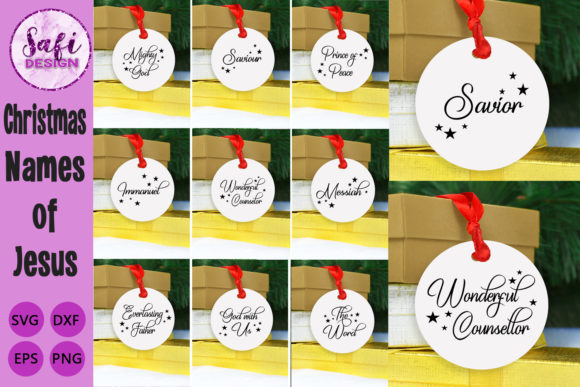 Names of Jesus Christmas Ornaments: Graphics & Crafts Review