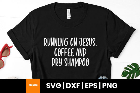 Running on Jesus, Coffee & Dry Shampoo: Graphics for Print Templates