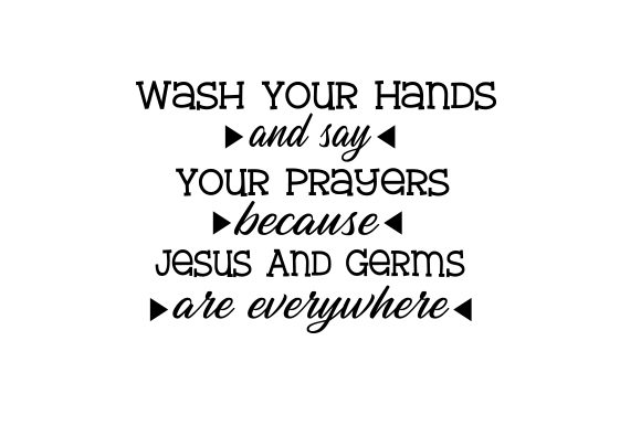 Wash Your Hands Say Your Prayers: Bathroom Crafts Design